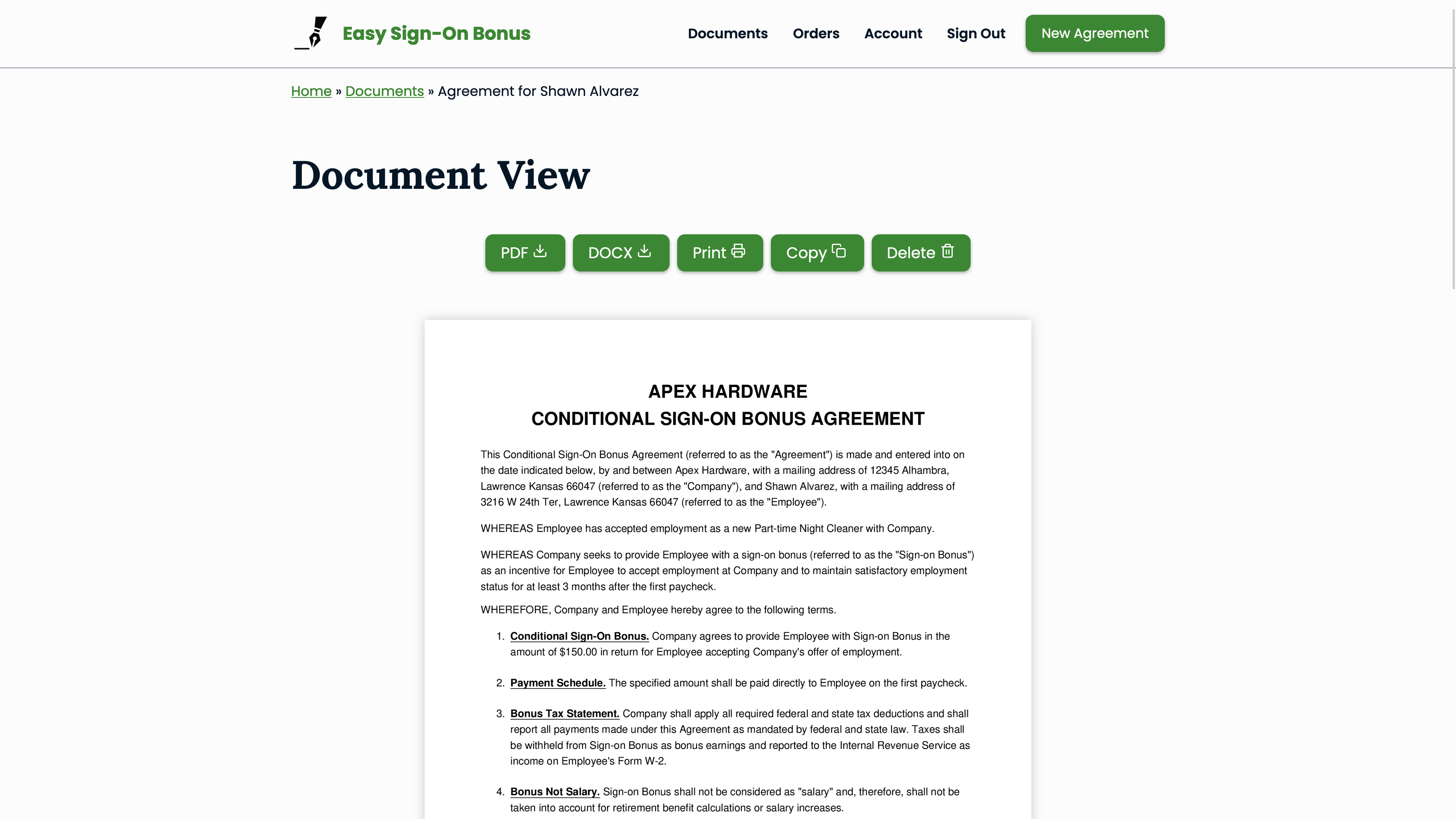 Easy Sign-On Bonus - Thumbnail 5