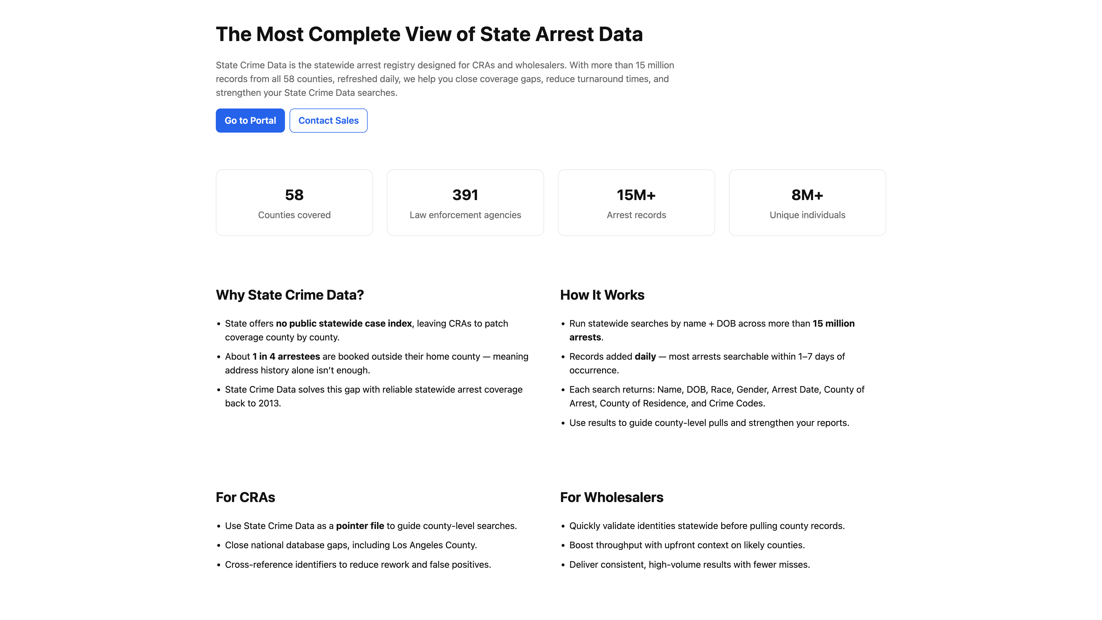 State Crime Data - Thumbnail 2